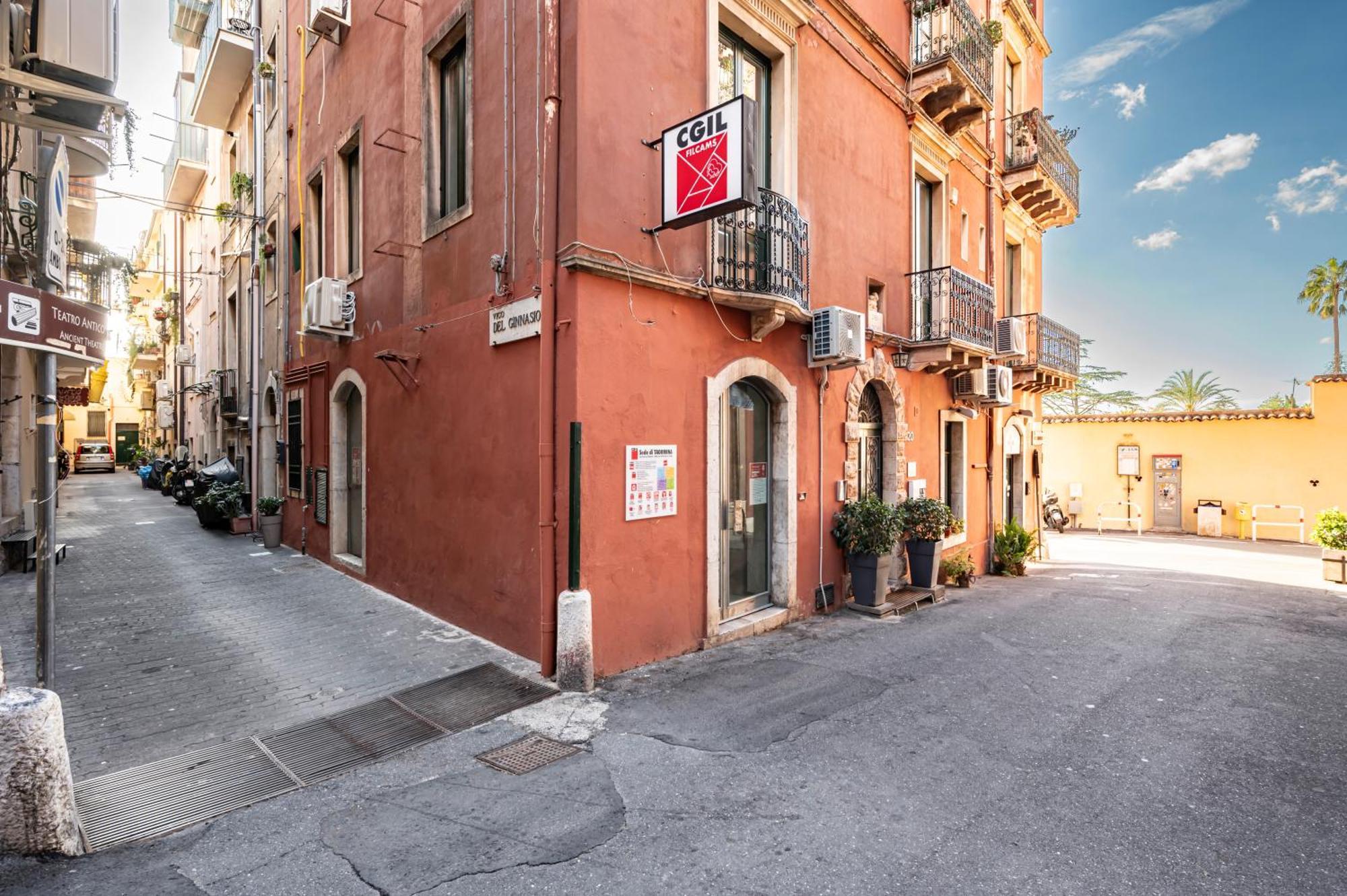 I Naviganti Apartman Taormina Kültér fotó